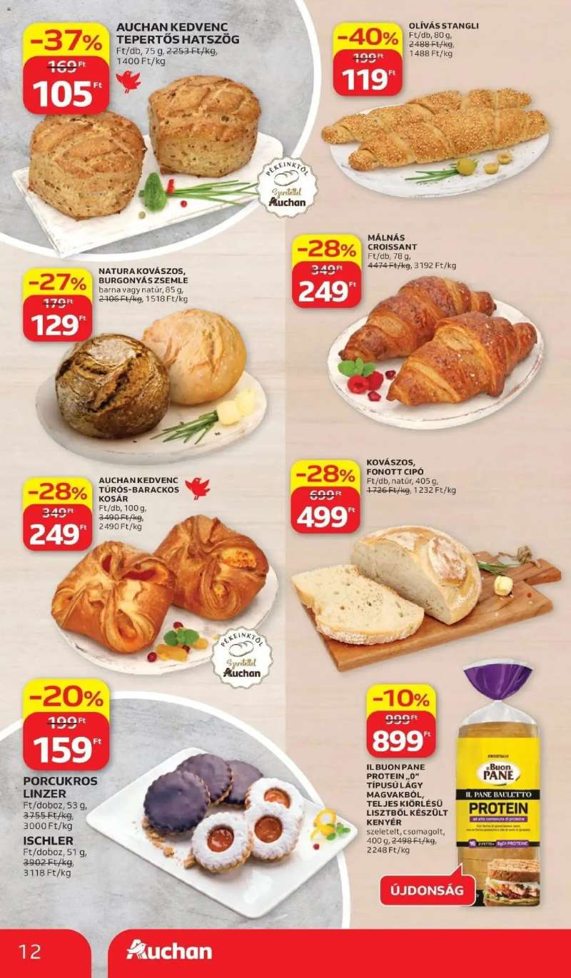 Auchan Auchan újság érvényessége 2026.06.17-ig 12 oldal