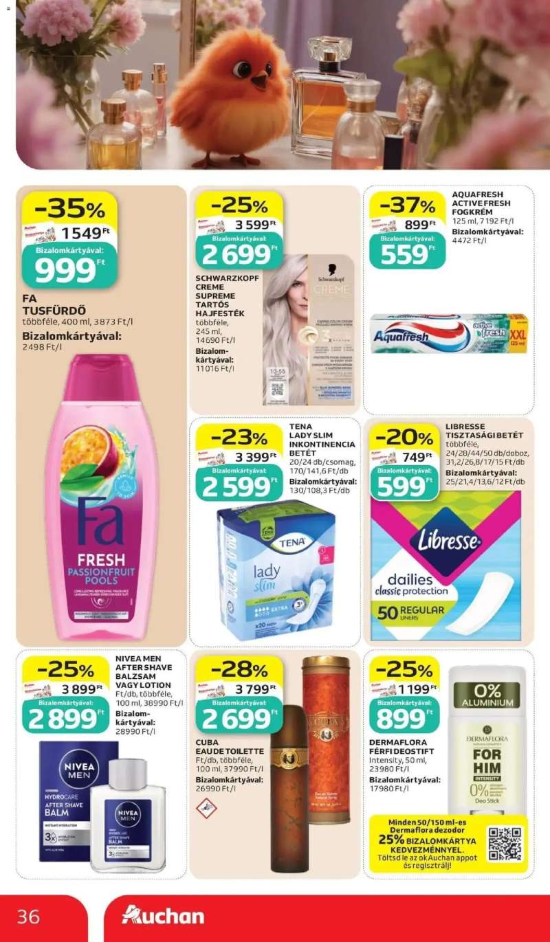 Auchan Auchan újság érvényessége 2026.06.17-ig 36 oldal