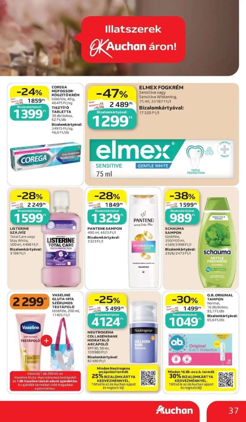Auchan Auchan újság érvényessége 2026.06.17-ig 37 oldal