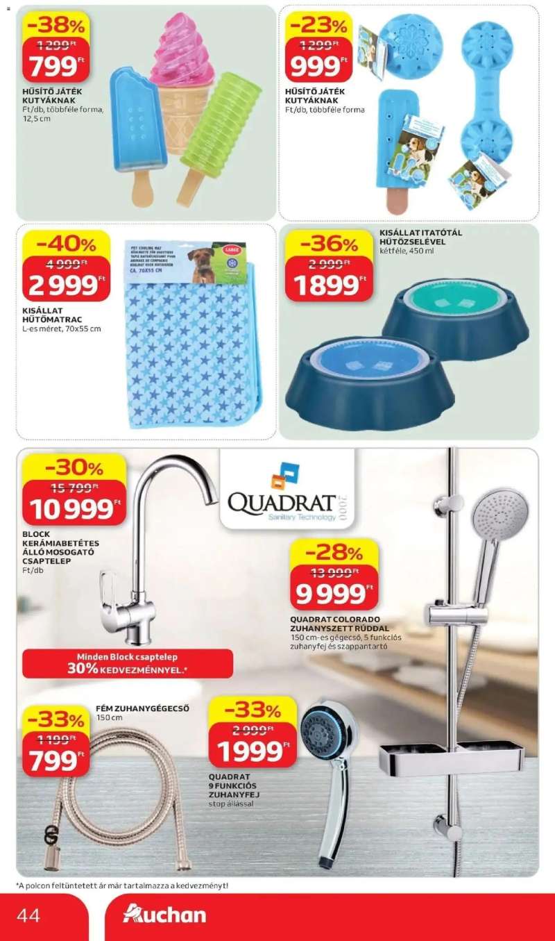 Auchan Auchan újság érvényessége 2026.06.17-ig 44 oldal