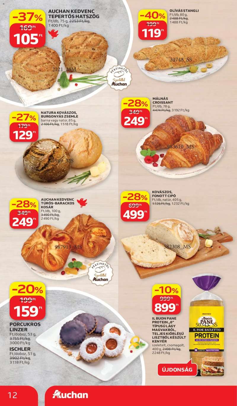 Auchan Auchan akciós újság 12 oldal