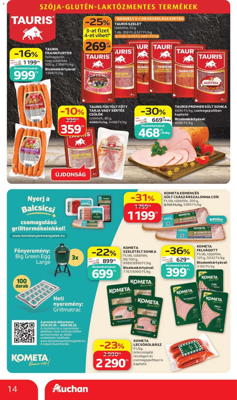 Auchan Auchan akciós újság 14 oldal