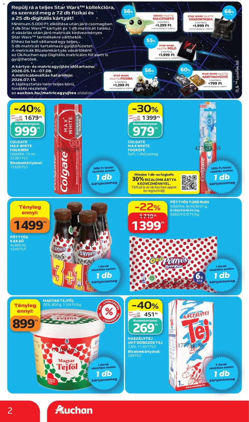 Auchan Auchan akciós újság 2 oldal