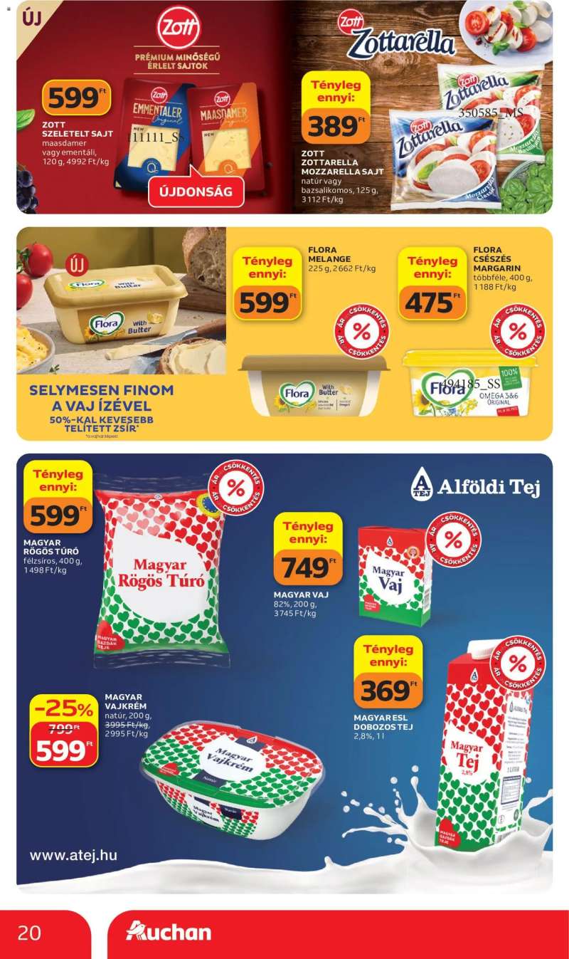 Auchan Auchan akciós újság 20 oldal