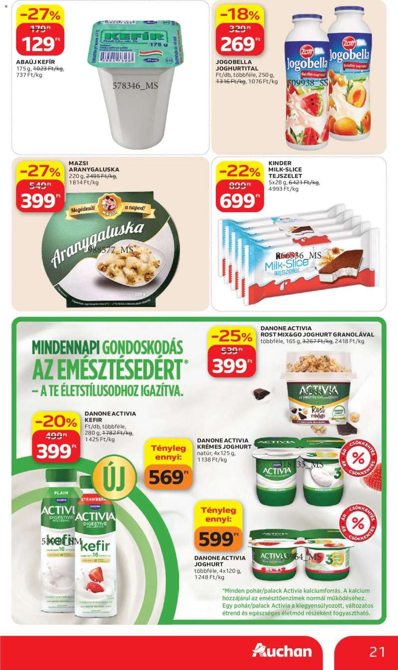Auchan Auchan akciós újság 21 oldal