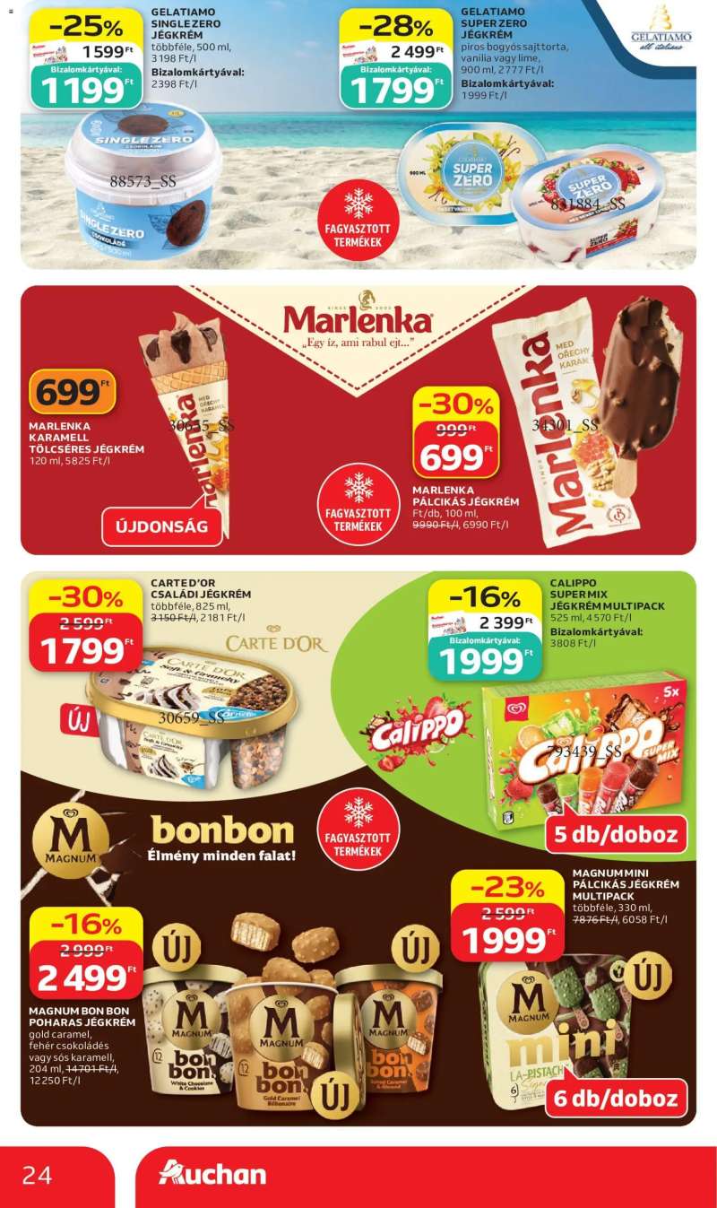 Auchan Auchan akciós újság 24 oldal