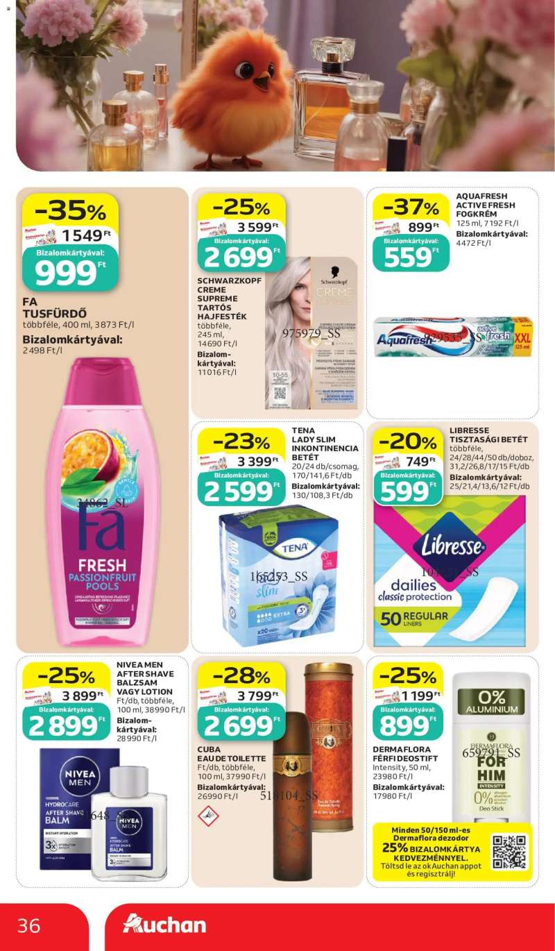 Auchan Auchan akciós újság 36 oldal