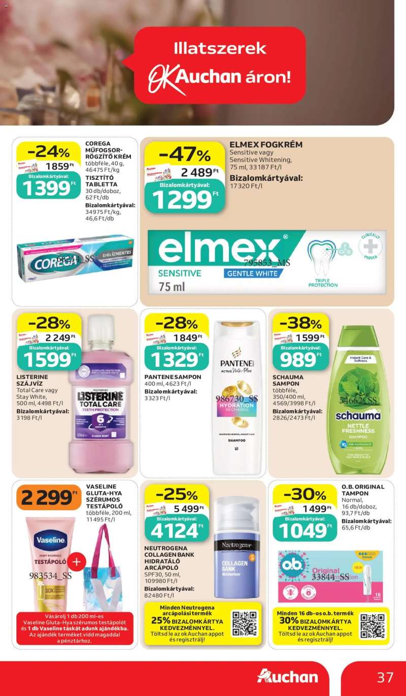 Auchan Auchan akciós újság 37 oldal