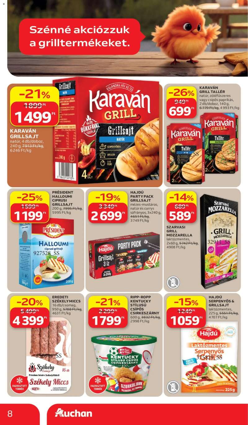 Auchan Auchan akciós újság 8 oldal