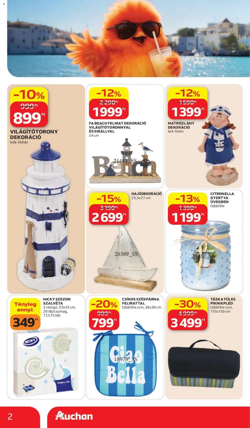 Auchan Auchan Hetes nyári ajánlataink 2 oldal