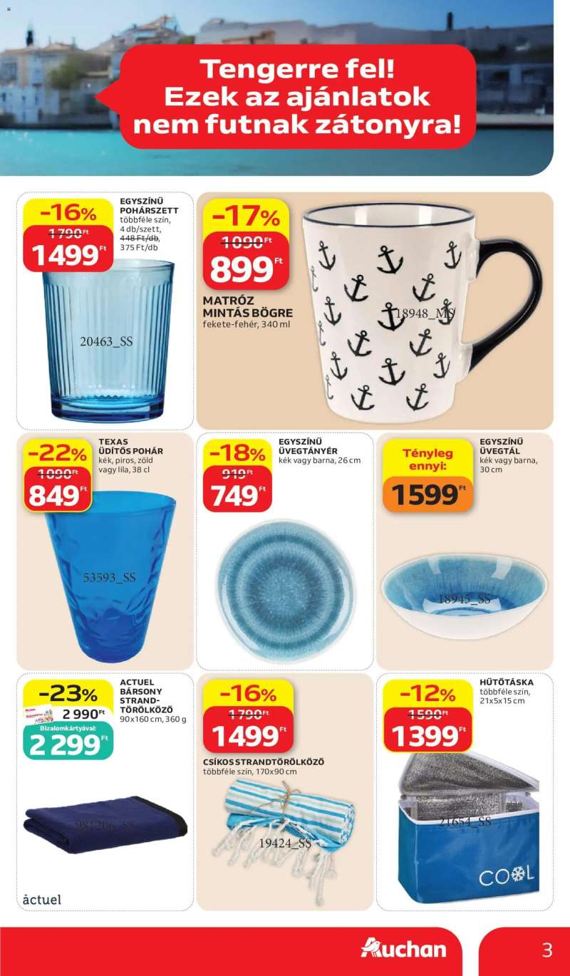Auchan Auchan Hetes nyári ajánlataink 3 oldal