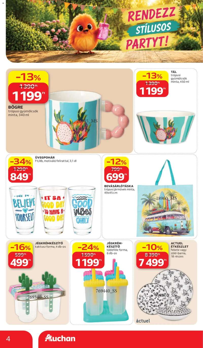 Auchan Auchan Hetes nyári ajánlataink 4 oldal