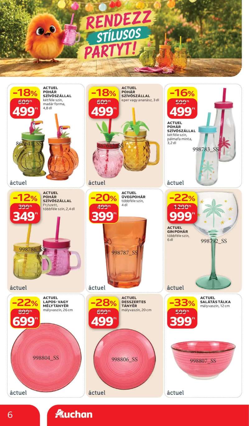 Auchan Auchan Hetes nyári ajánlataink 6 oldal