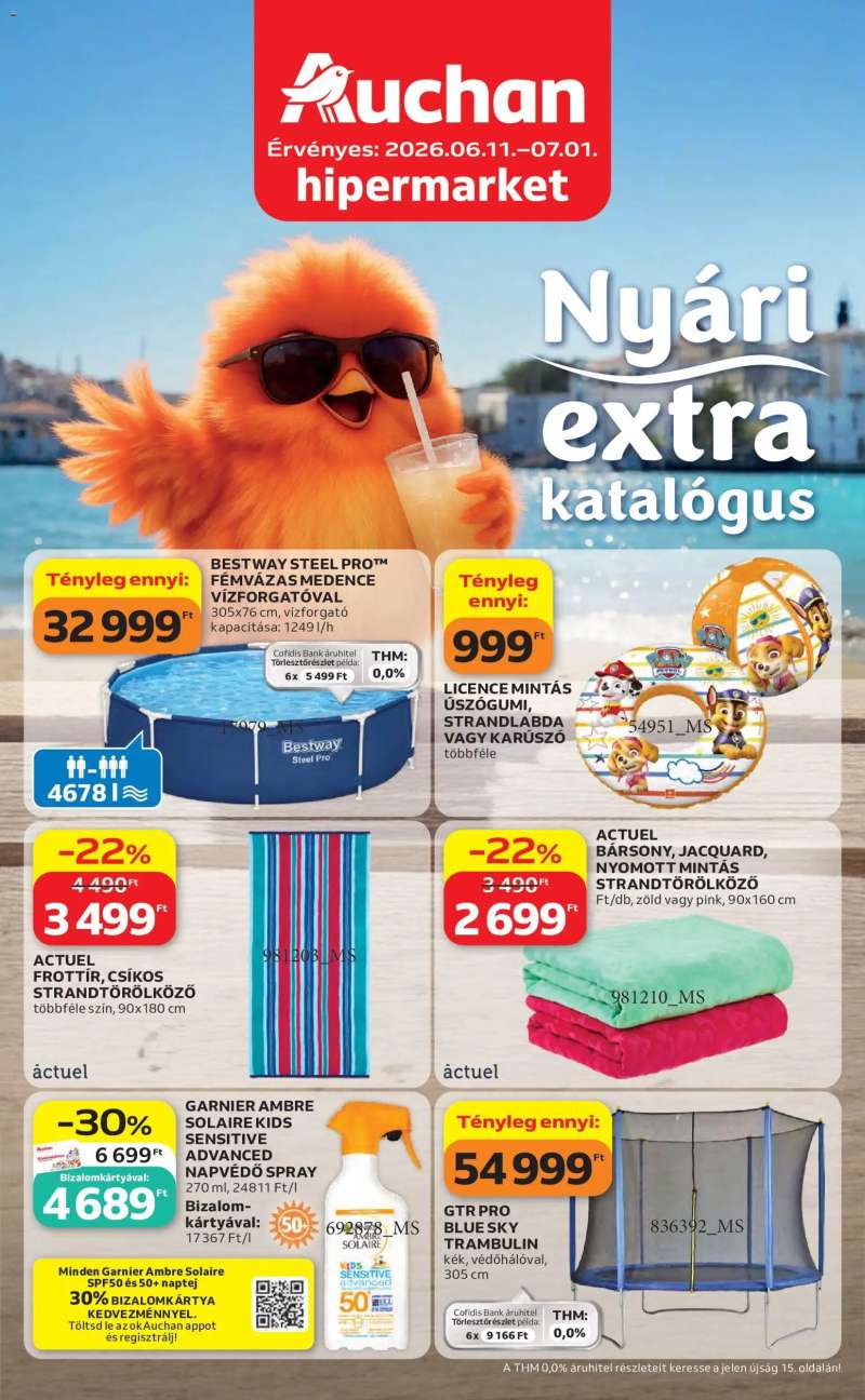 Auchan Auchan Nyári extra ajánlataink 1 oldal