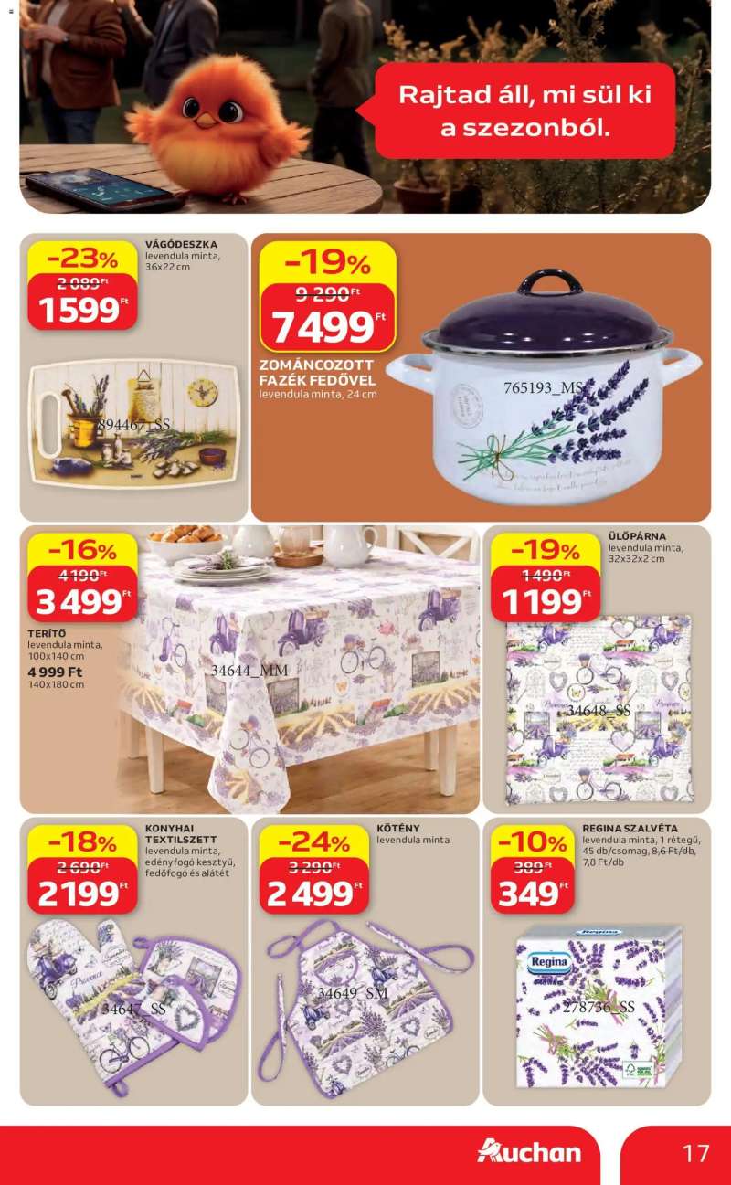Auchan Auchan Nyári extra ajánlataink 17 oldal