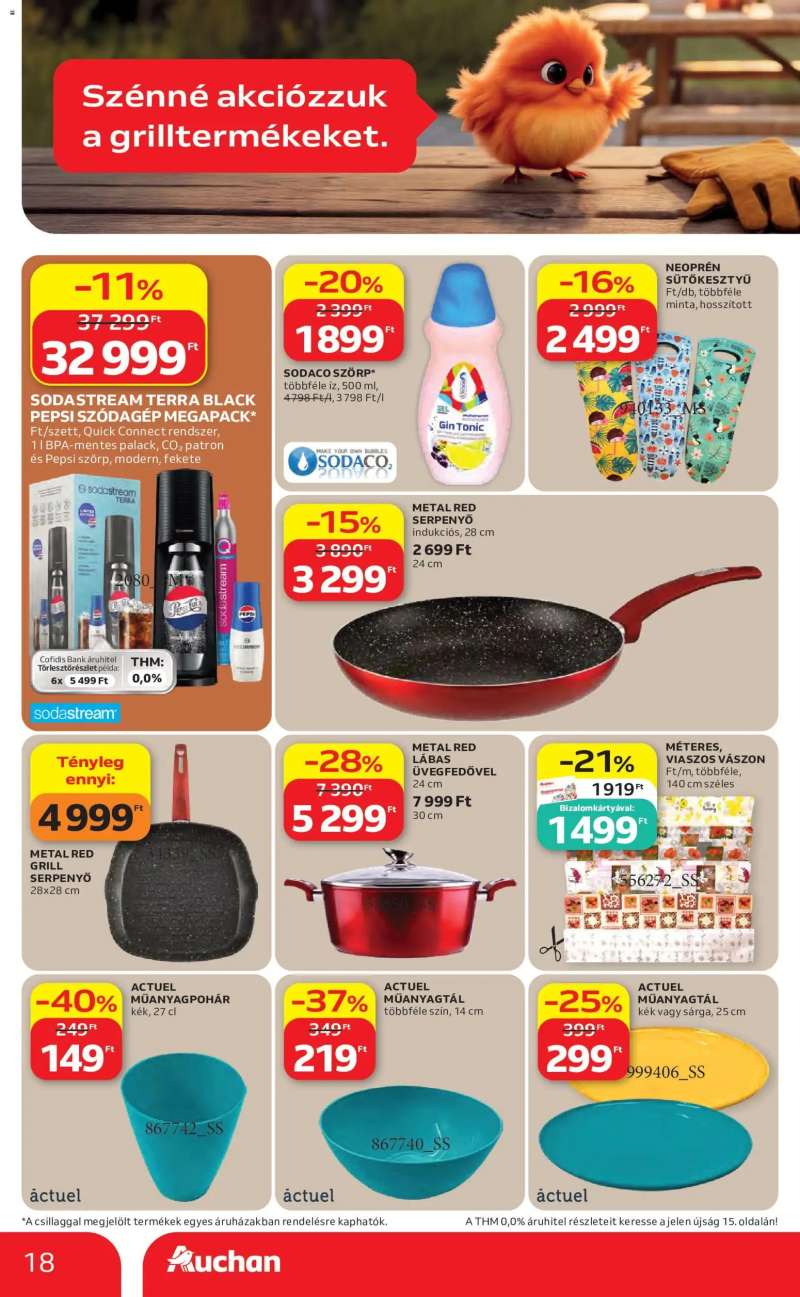 Auchan Auchan Nyári extra ajánlataink 18 oldal