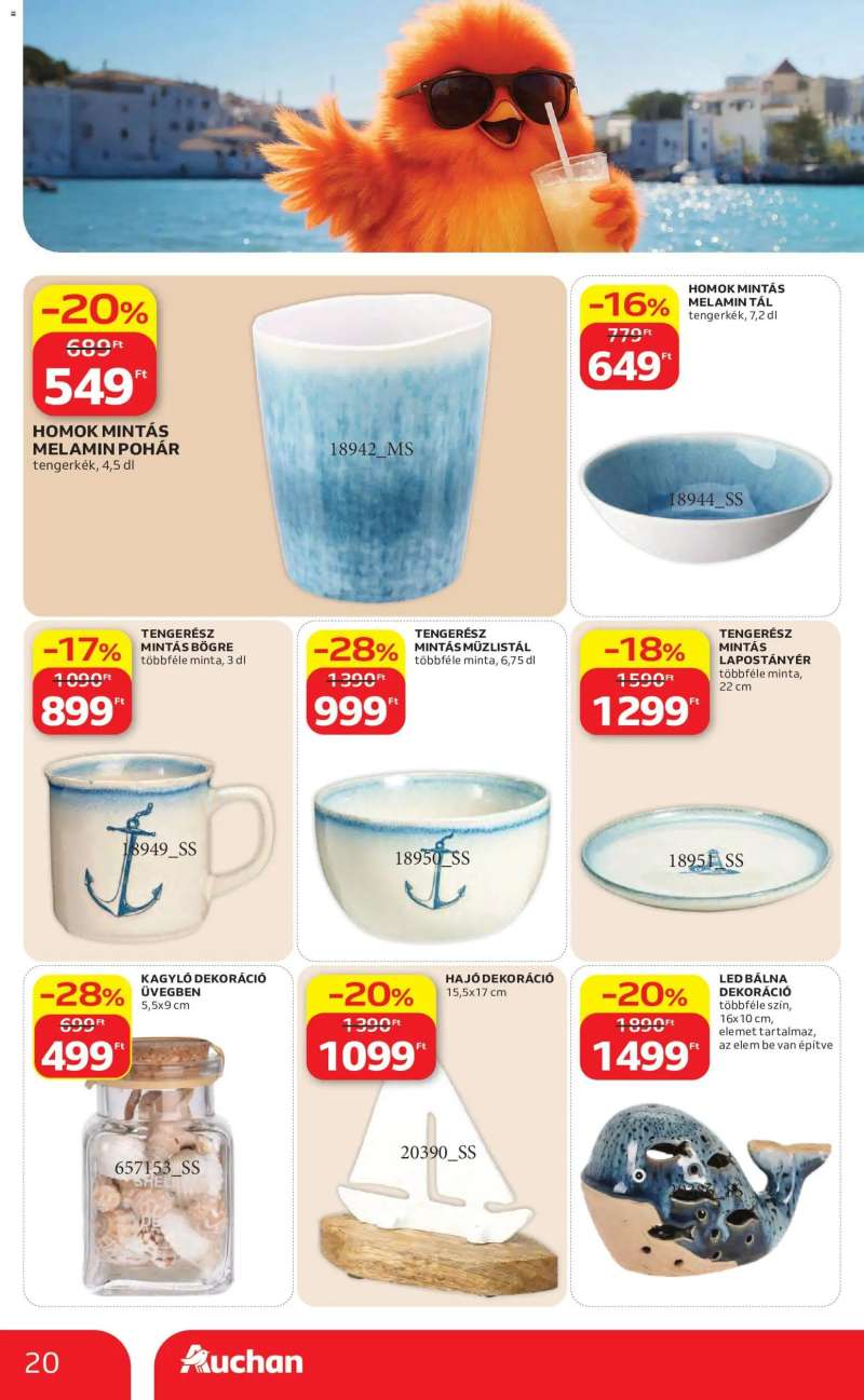 Auchan Auchan Nyári extra ajánlataink 20 oldal