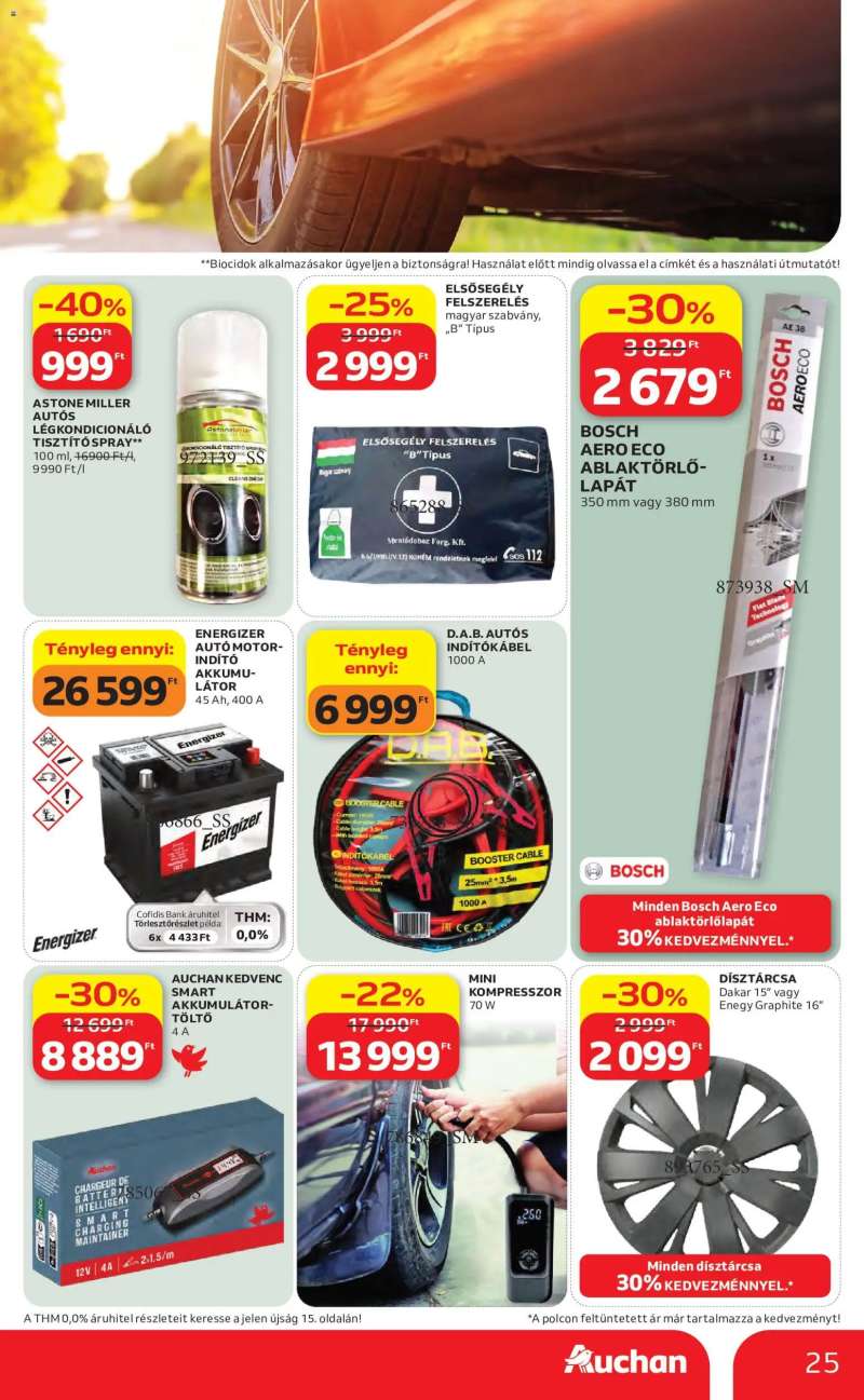 Auchan Auchan Nyári extra ajánlataink 25 oldal
