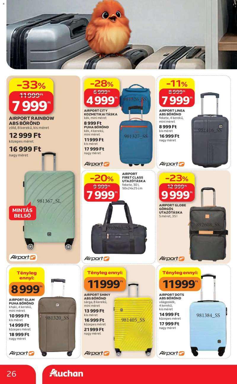 Auchan Auchan Nyári extra ajánlataink 26 oldal