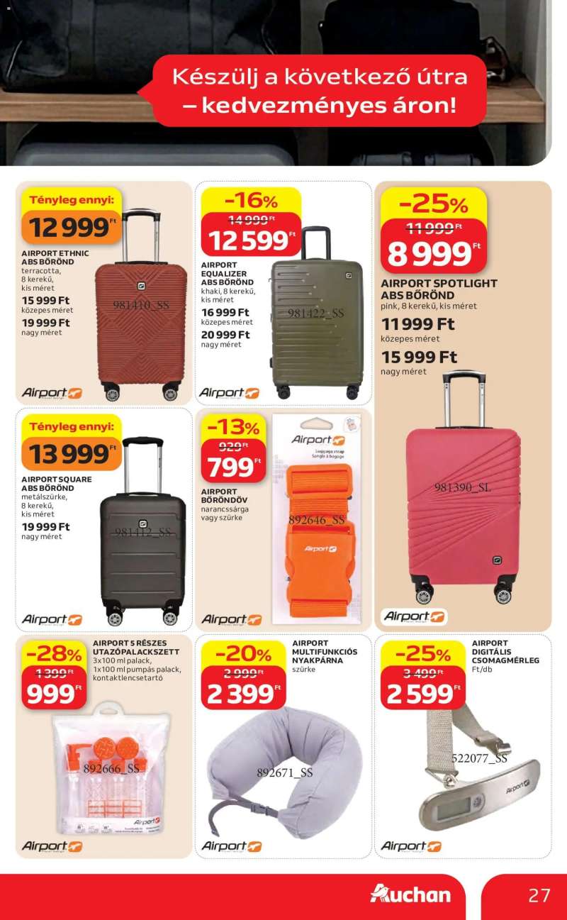 Auchan Auchan Nyári extra ajánlataink 27 oldal