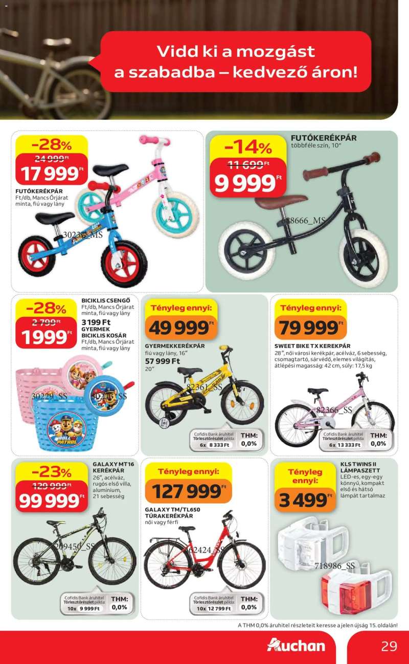 Auchan Auchan Nyári extra ajánlataink 29 oldal