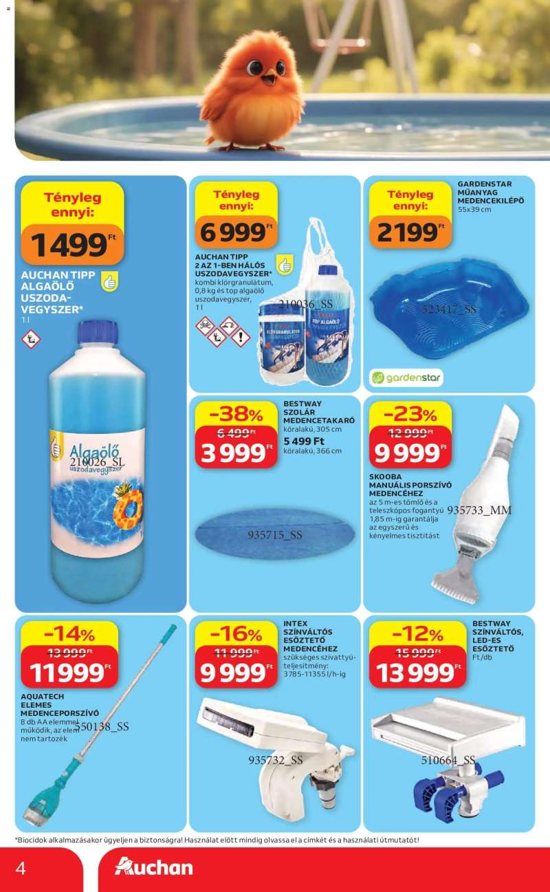 Auchan Auchan Nyári extra ajánlataink 4 oldal