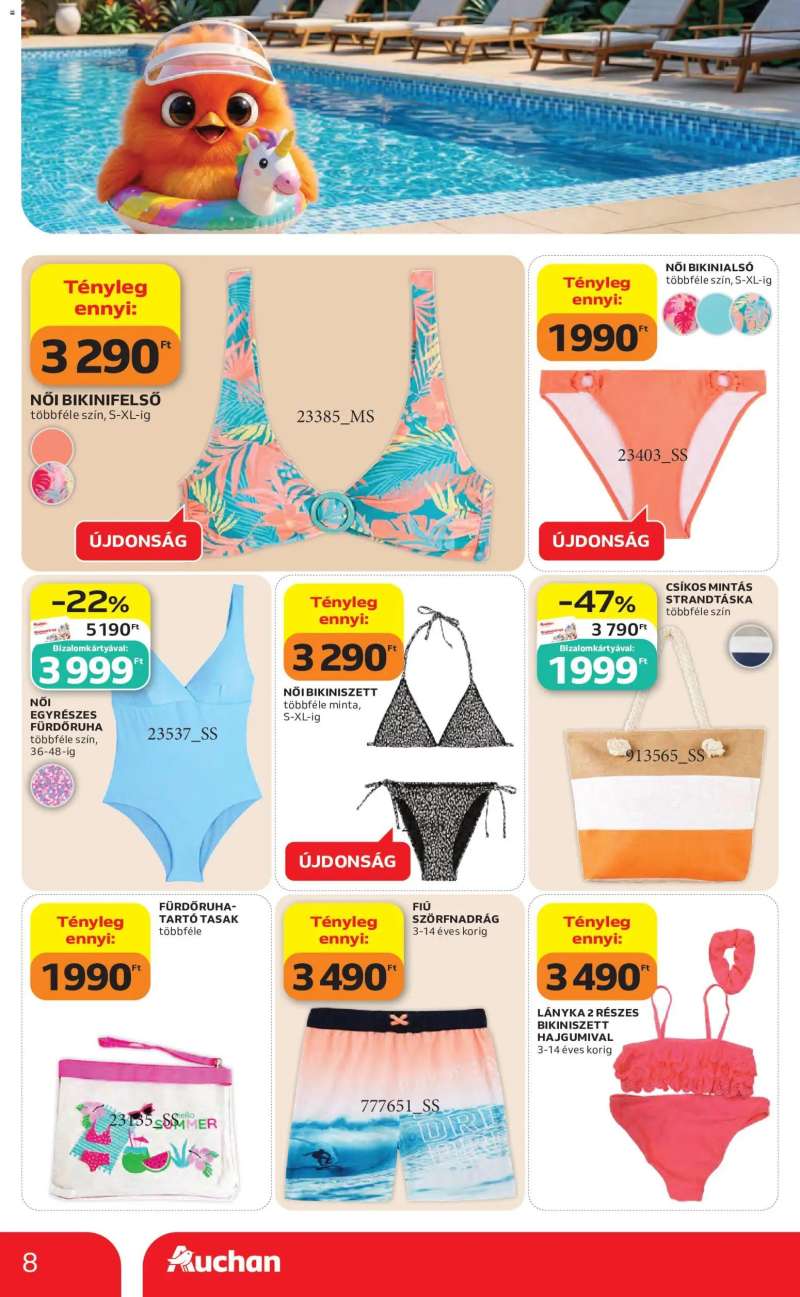 Auchan Auchan Nyári extra ajánlataink 8 oldal