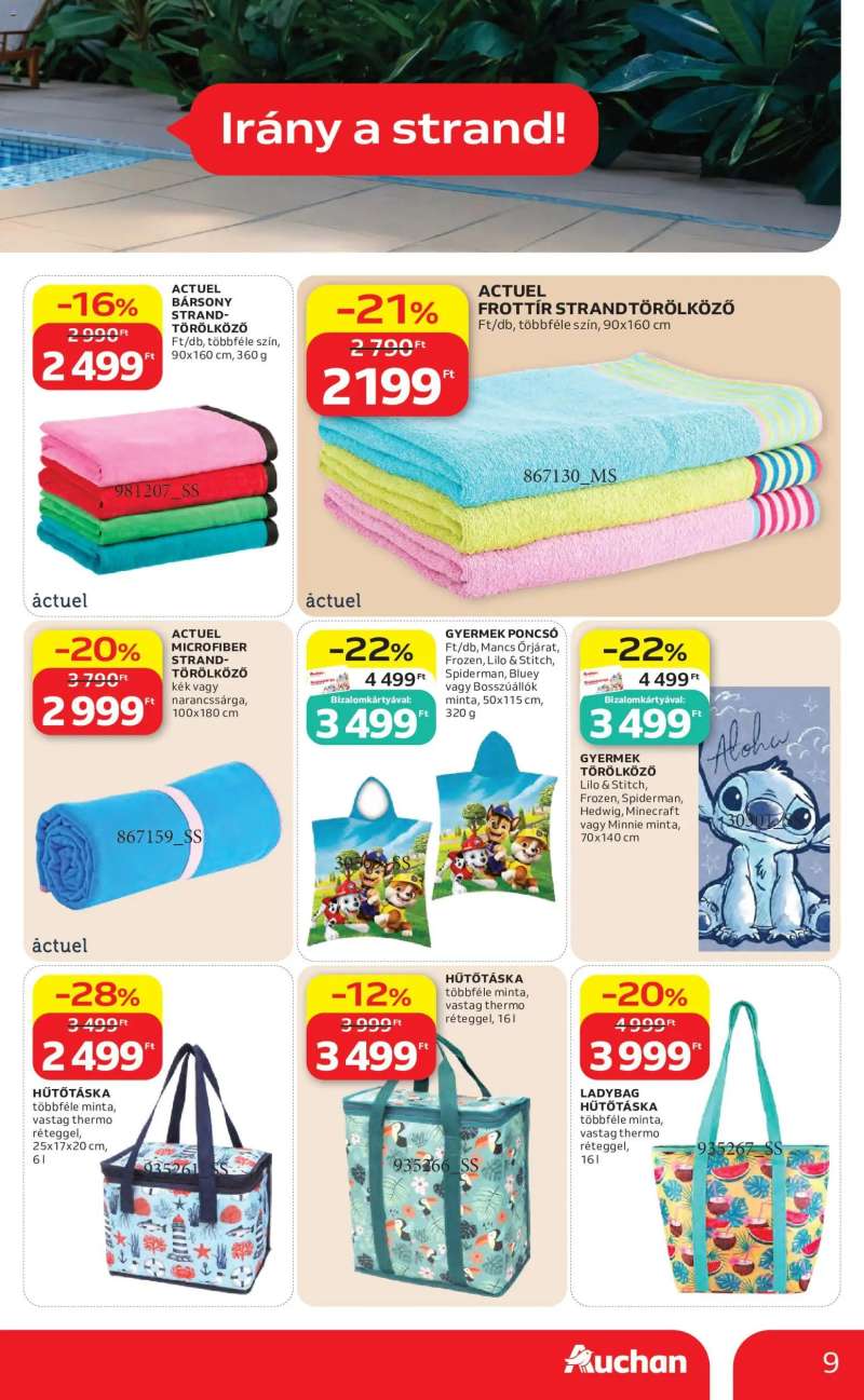 Auchan Auchan Nyári extra ajánlataink 9 oldal