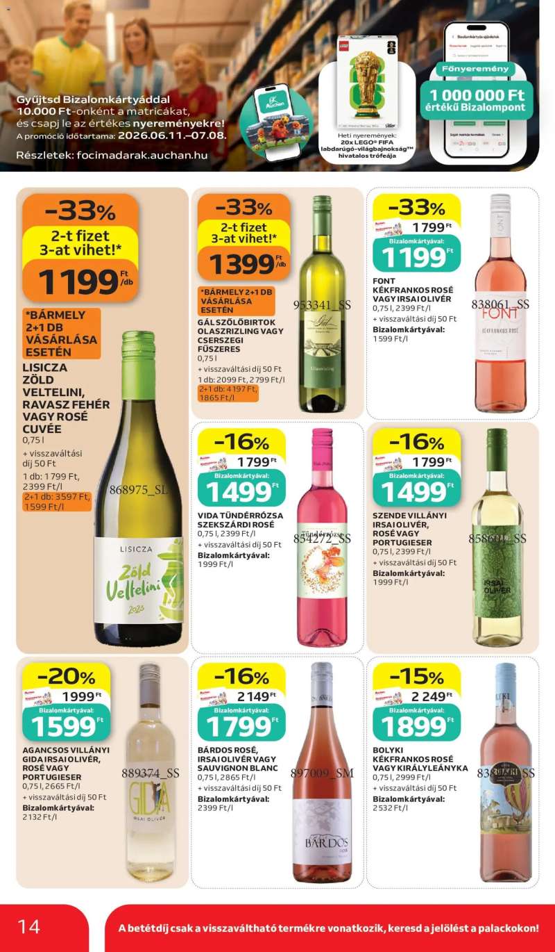 Auchan Auchan Szúrkolj velünk 14 oldal