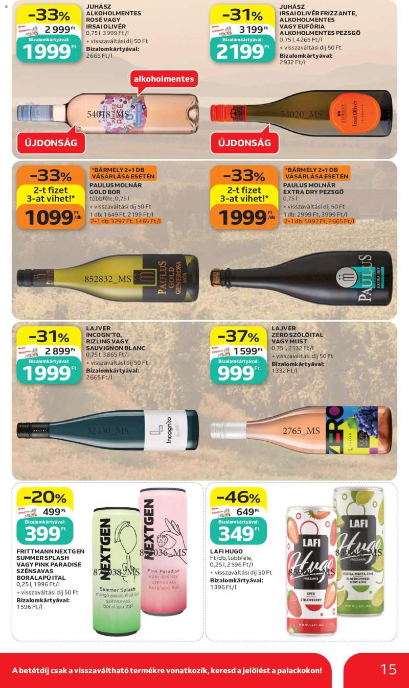 Auchan Auchan Szúrkolj velünk 15 oldal