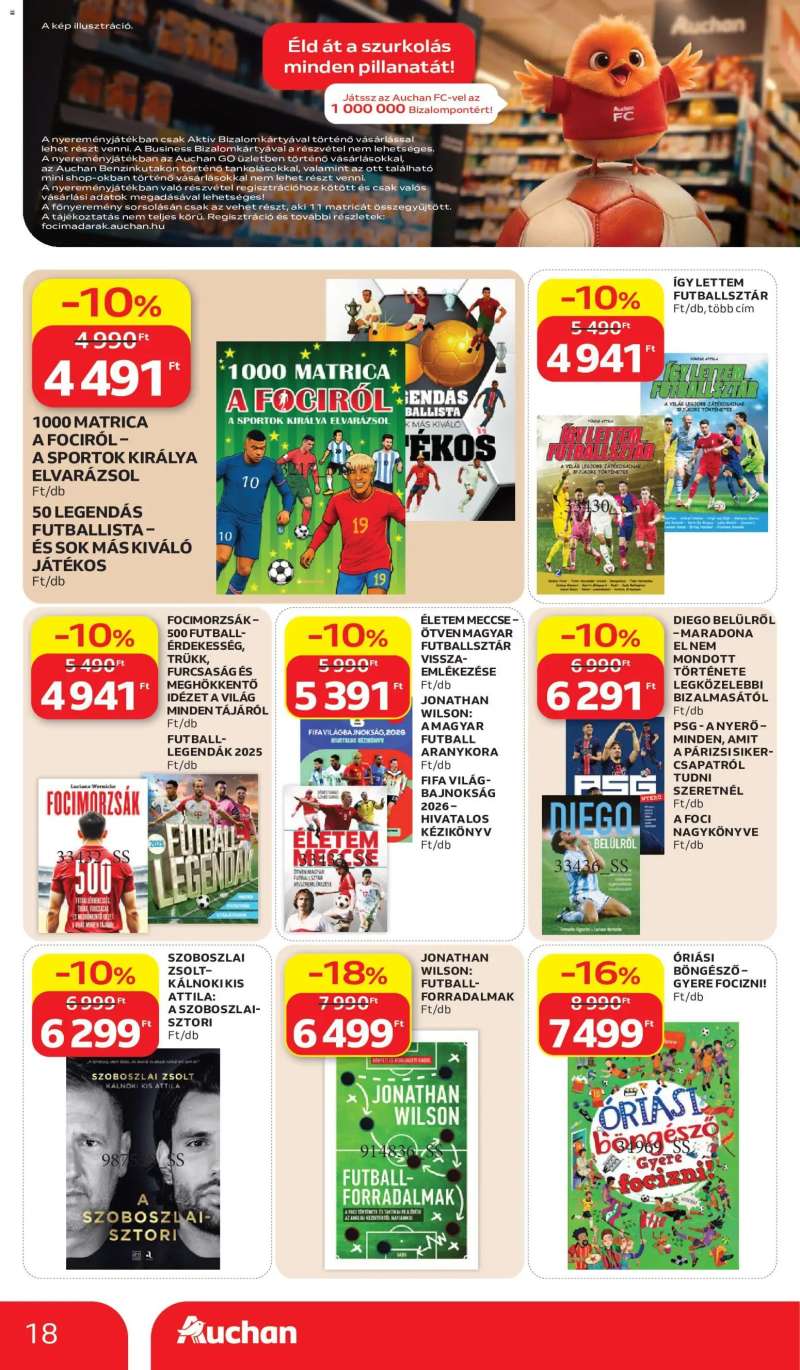 Auchan Auchan Szúrkolj velünk 18 oldal