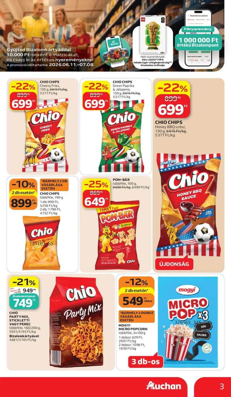 Auchan Auchan Szúrkolj velünk 3 oldal