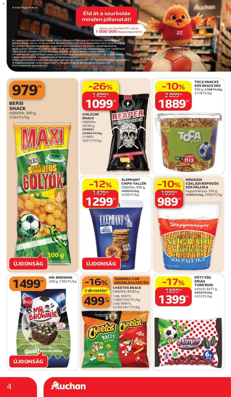 Auchan Auchan Szúrkolj velünk 4 oldal