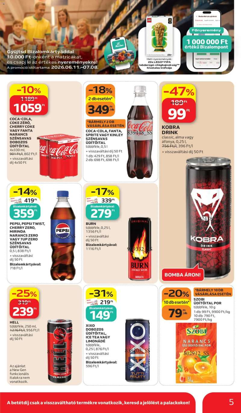 Auchan Auchan Szúrkolj velünk 5 oldal