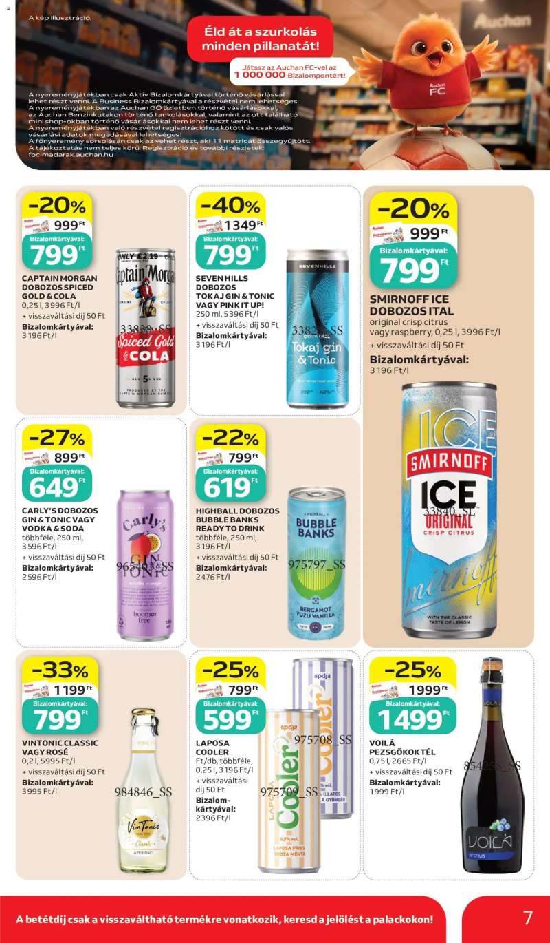 Auchan Auchan Szúrkolj velünk 7 oldal