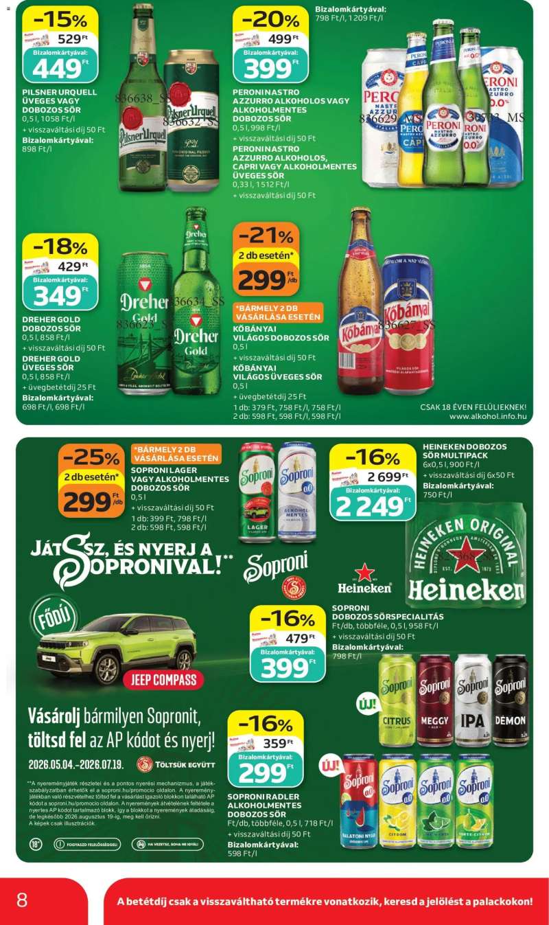 Auchan Auchan Szúrkolj velünk 8 oldal