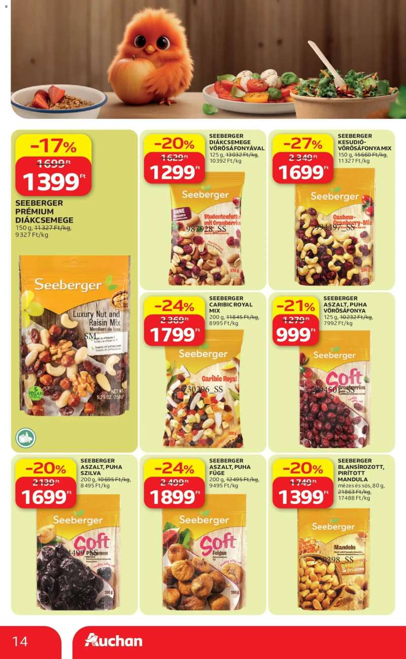 Auchan Auchan akciós újság 14 oldal