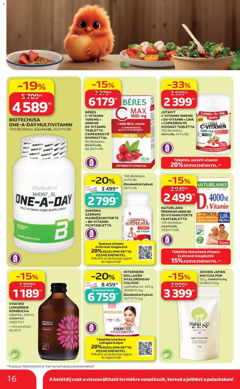 Auchan Auchan akciós újság 16 oldal
