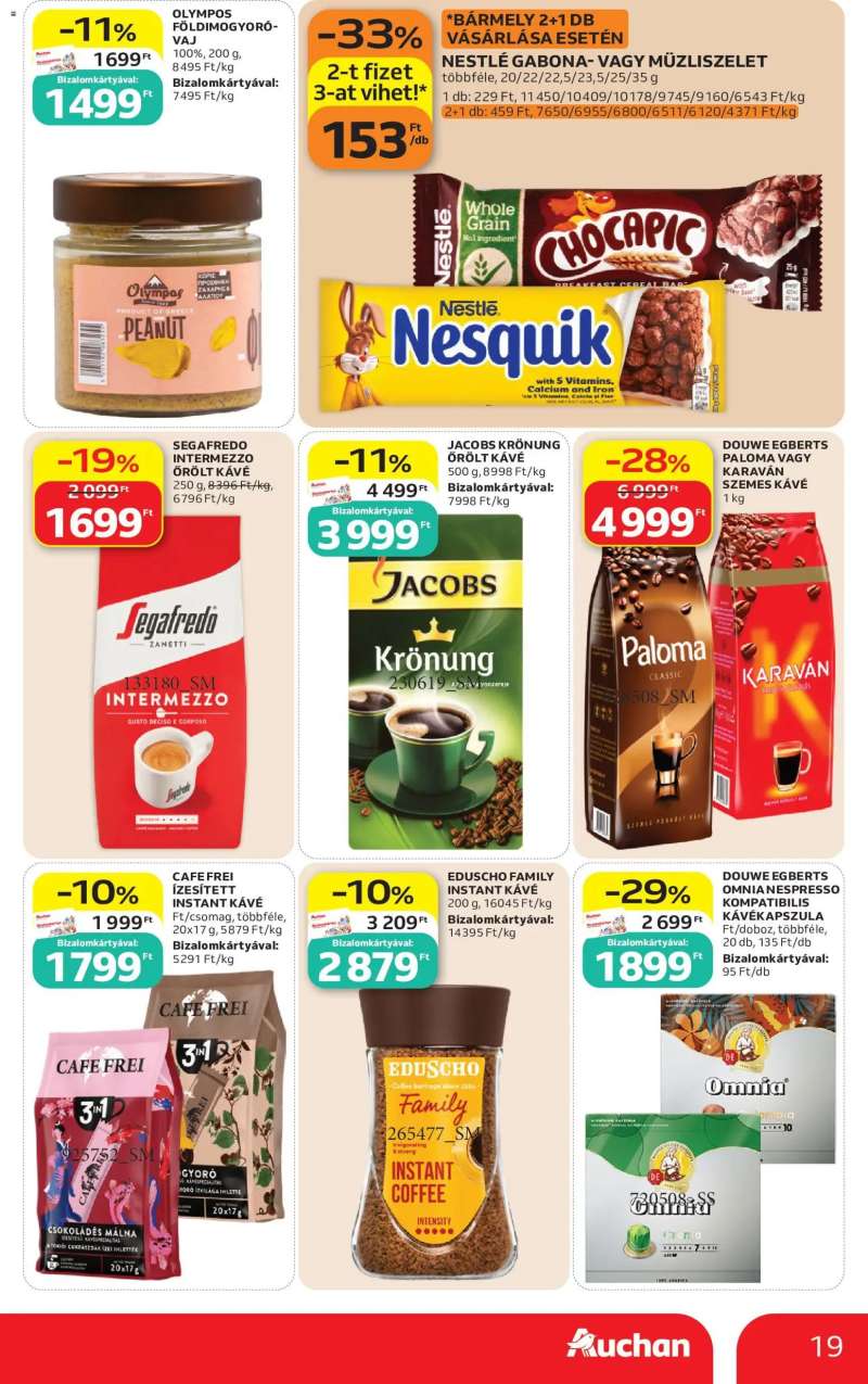 Auchan Auchan akciós újság 19 oldal
