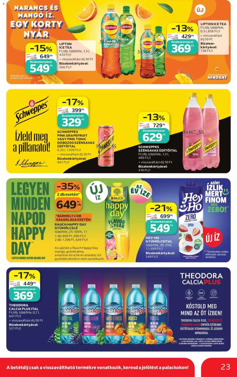 Auchan Auchan akciós újság 23 oldal