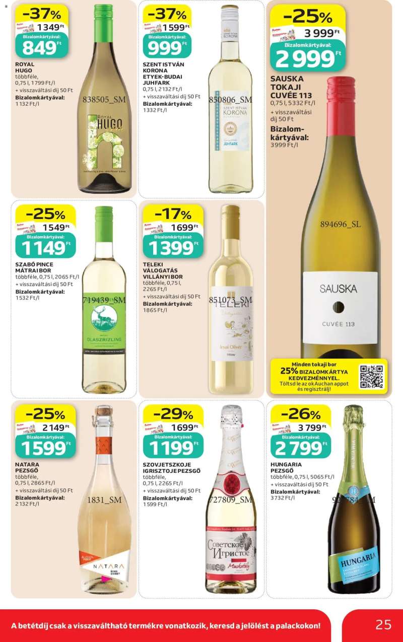 Auchan Auchan akciós újság 25 oldal