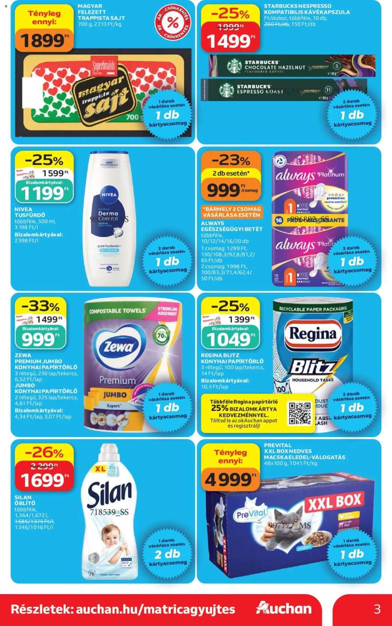 Auchan Auchan akciós újság 3 oldal