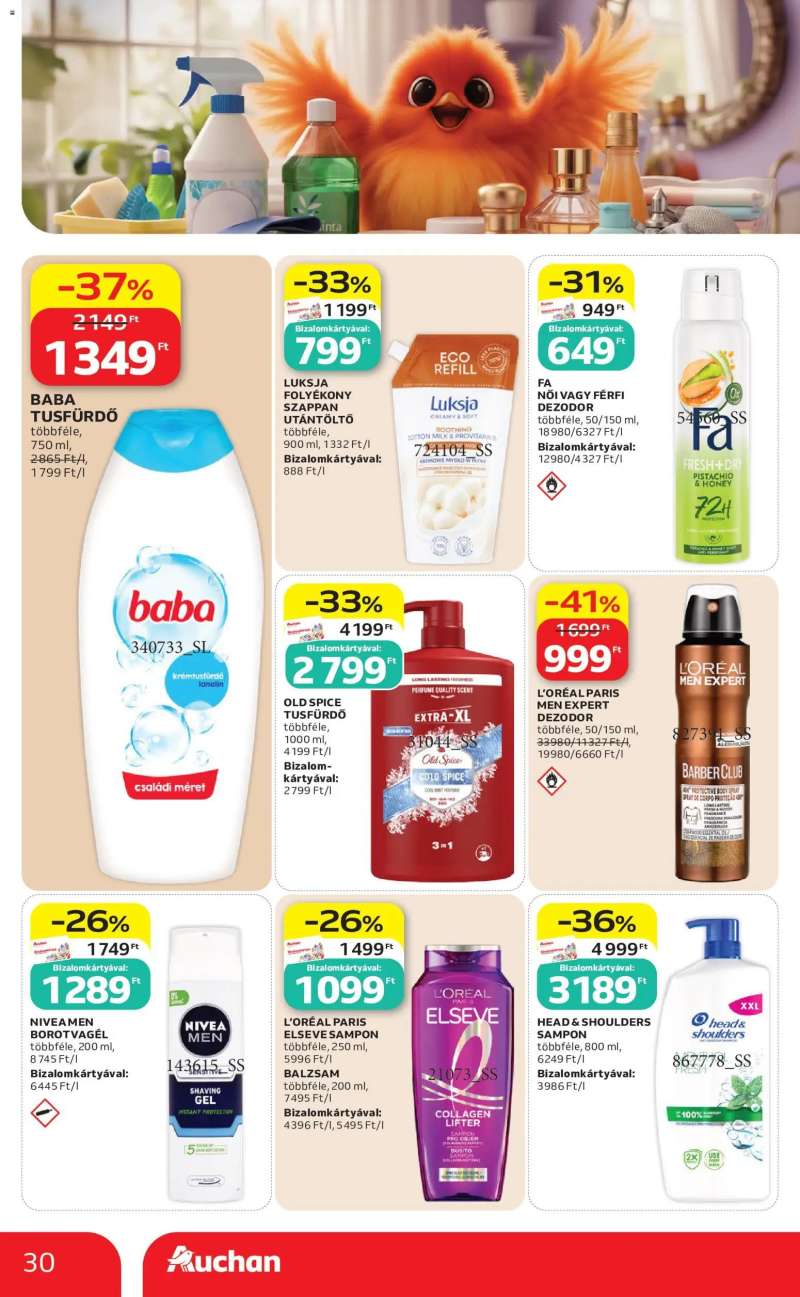 Auchan Auchan akciós újság 30 oldal