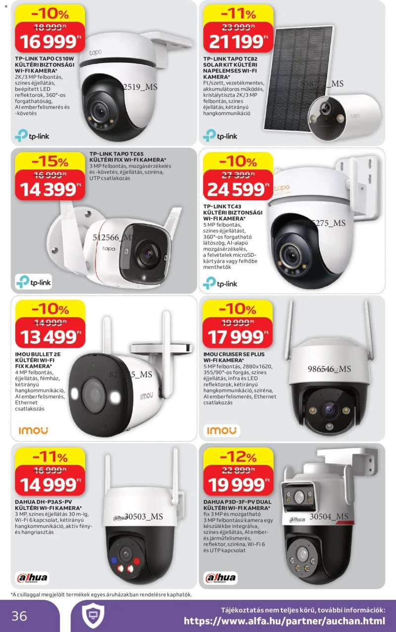 Auchan Auchan akciós újság 36 oldal