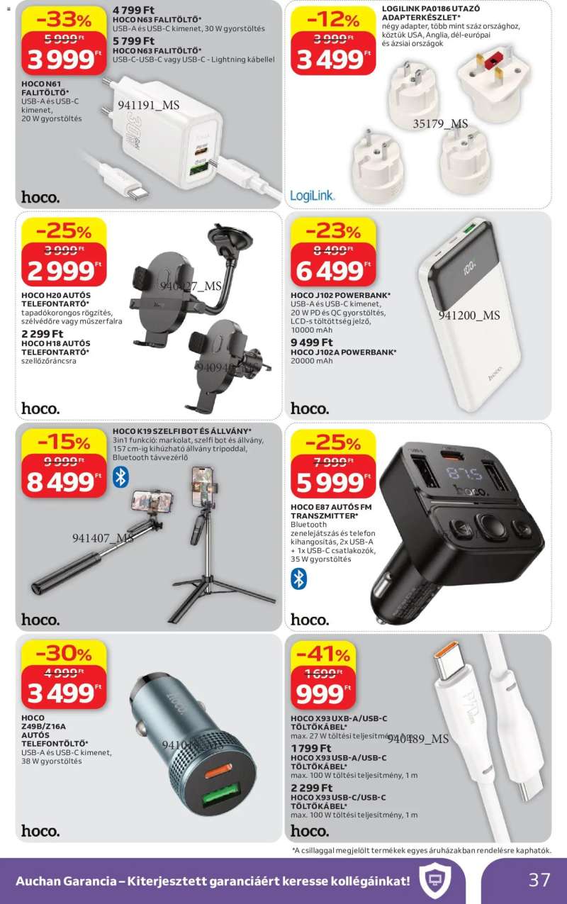 Auchan Auchan akciós újság 37 oldal
