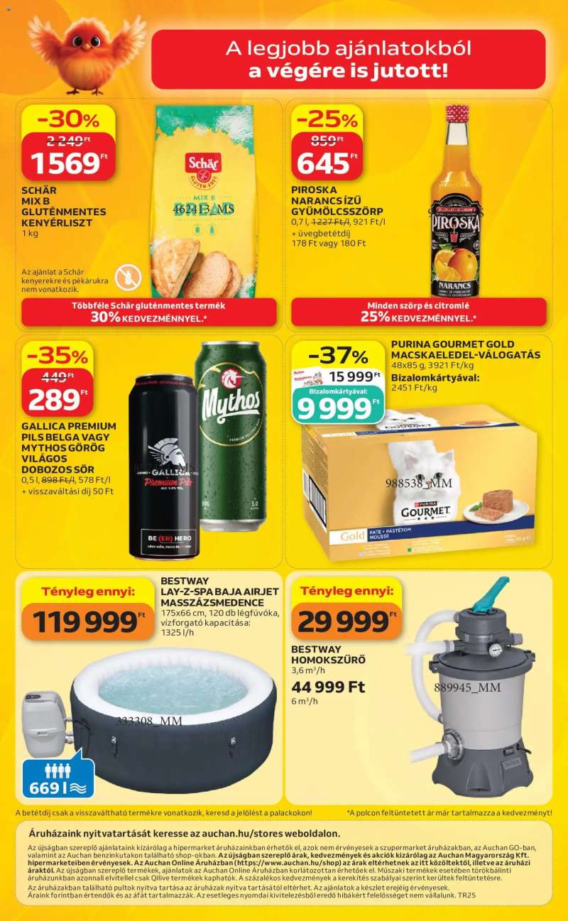Auchan Auchan akciós újság 40 oldal