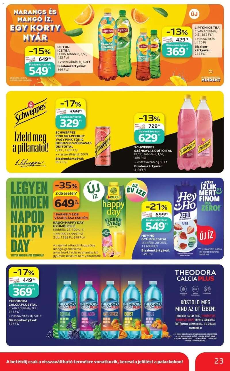 Auchan Auchan akciós újság Budapest 23 oldal