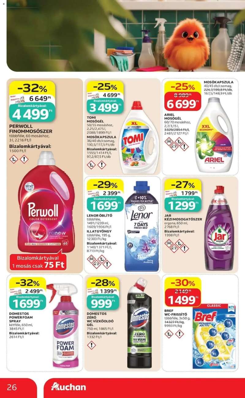 Auchan Auchan akciós újság Budapest 26 oldal