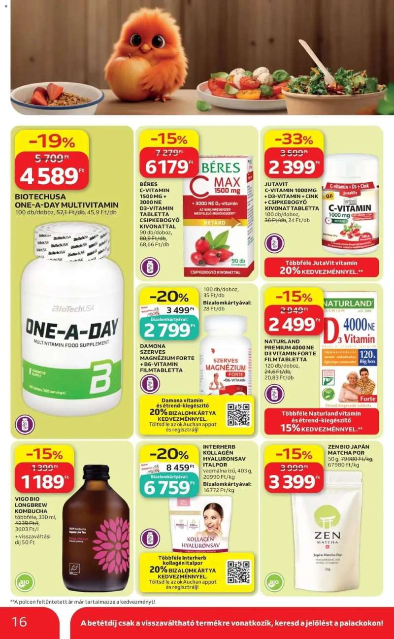 Auchan Auchan akciós újság Szeged 16 oldal