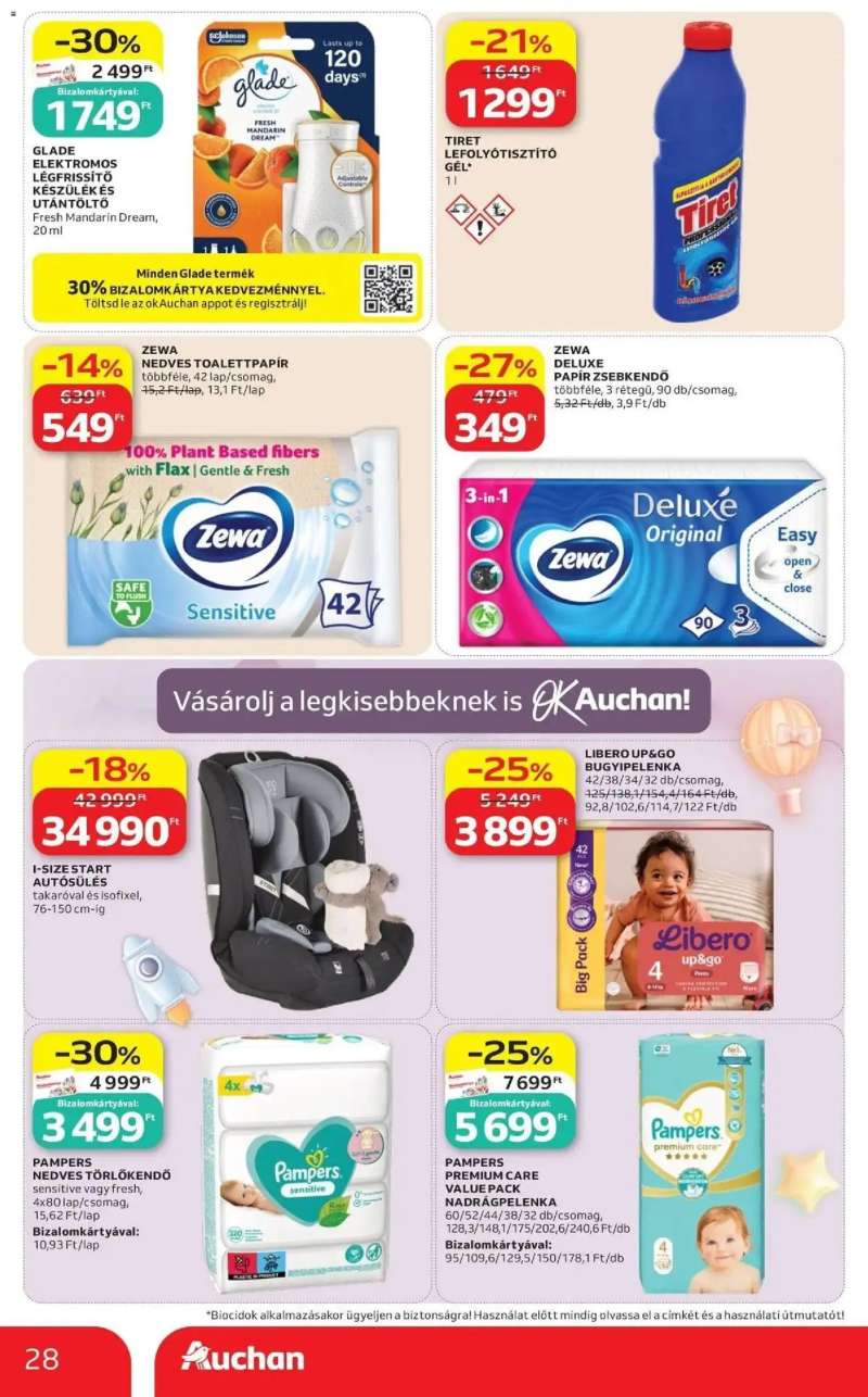 Auchan Auchan akciós újság Szeged 28 oldal